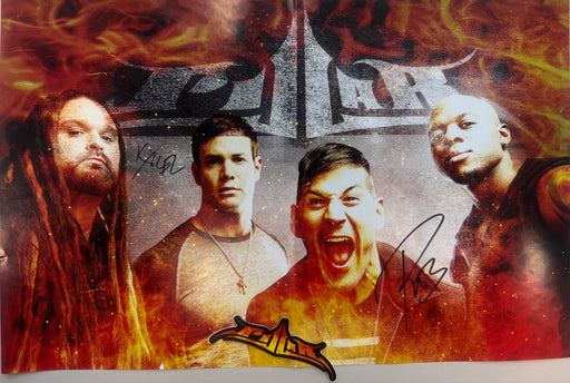 AUTOGRAPHED Pillar 11”x17” POSTER & STICKER (Limited Quantity)