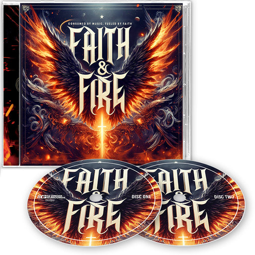 Faith & Fire - Consumed By Music, Fueled By Faith (2 CD) 2025 Girder Records