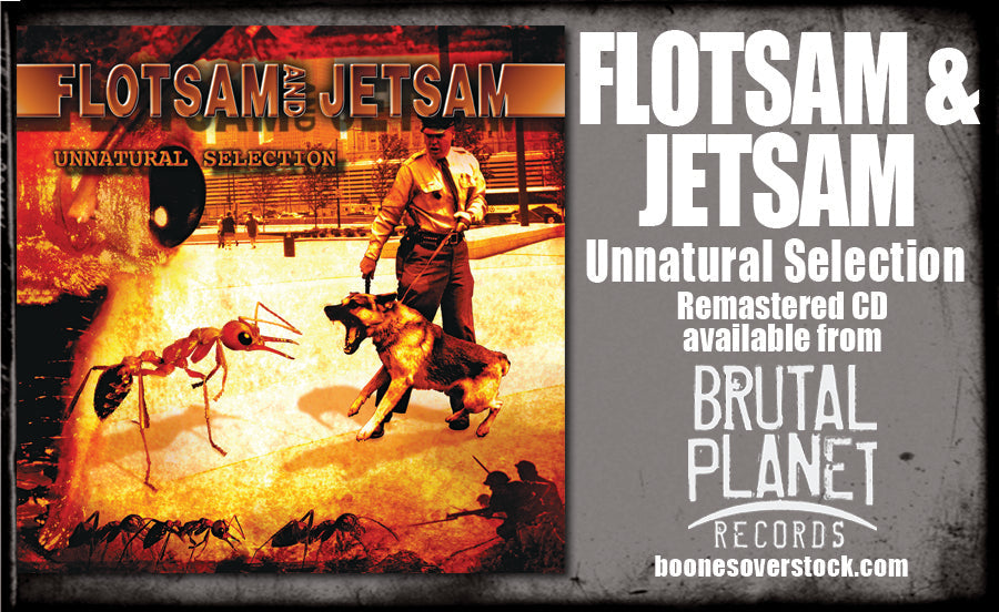 Flotsam & Jetsam - Unnatural Selection (*CD, 2024, Brutal Planet) Metal!