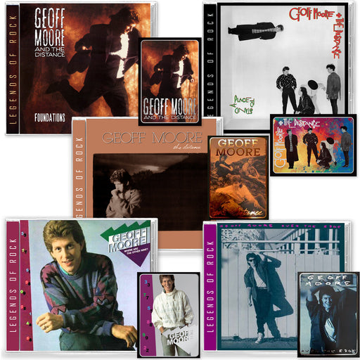 Geoff Moore 1980's Remastered 5 CD Mega Bundle