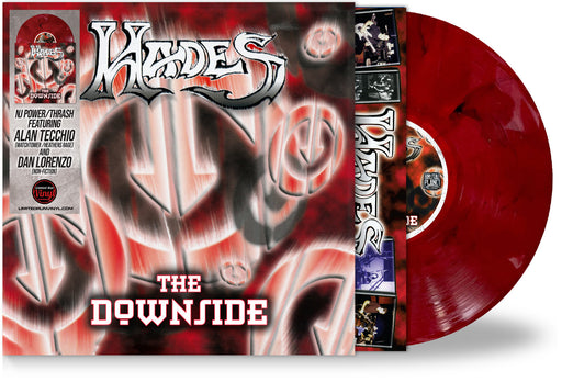 Hades - The Downside (Blood Moon Vinyl, 2024, Brutal Planet) Overkill + S.O.D. Members!