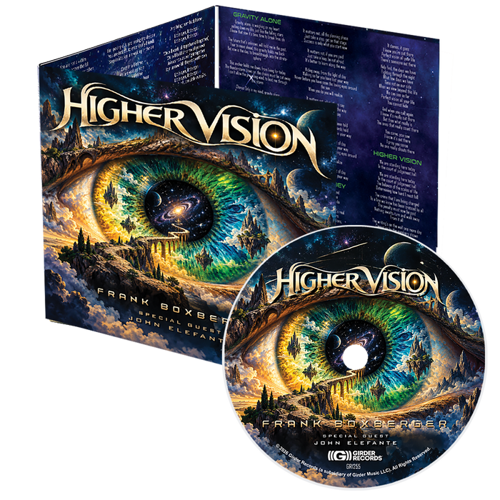 Higher Vision (CD) Frank Boxberger, John Elefante! Limited First Pressing 2 Bonus Tracks