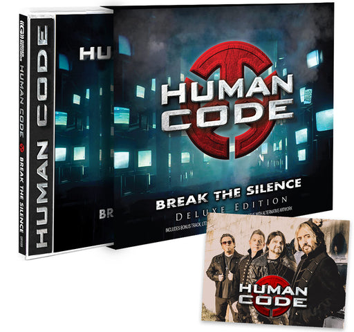 HUMAN CODE - BREAK THE SILENCE (CD) Deluxe Edition Bonus Track + LTD Collector Card