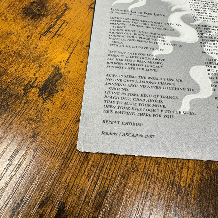 RAGE OF ANGELS (Vinyl) Original Issue 1989 REGENCY