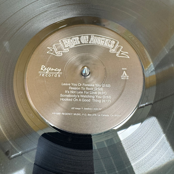 RAGE OF ANGELS (Vinyl) Original Issue 1989 REGENCY