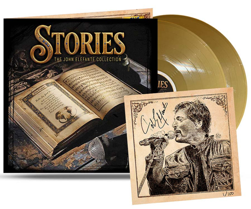 Stories: The John Elefante Collection (Gold Vinyl) 2xLP Gatefold