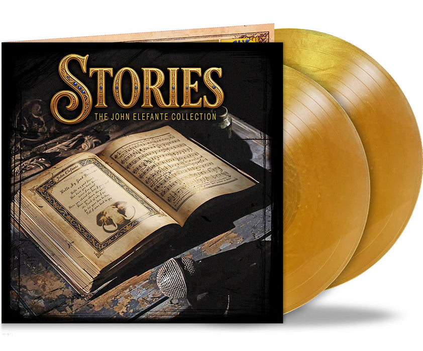 Stories: The John Elefante Collection (Gold Vinyl) 2xLP Gatefold - girdermusic.com