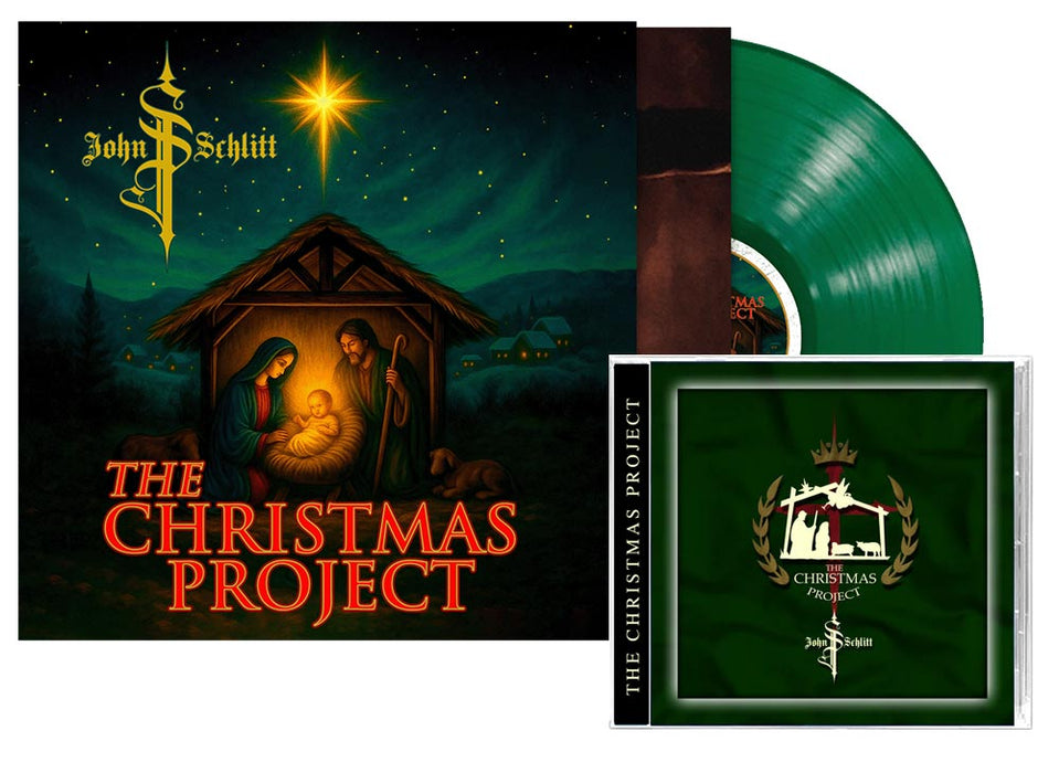 The John Schlitt Christmas Project Vinyl/CD Bundle