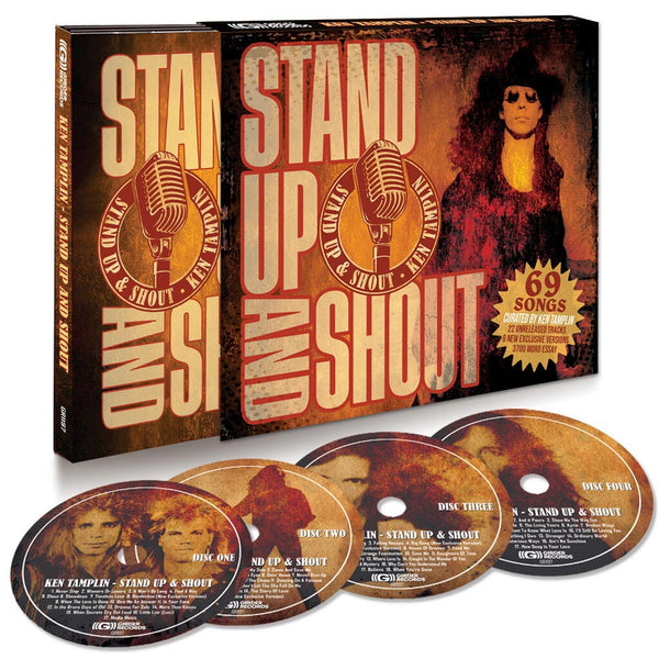 Ken Tamplin - Stand Up And Shout (4 CD Box Set) 69 Songs, 22 Unreleased + 6  New Versions