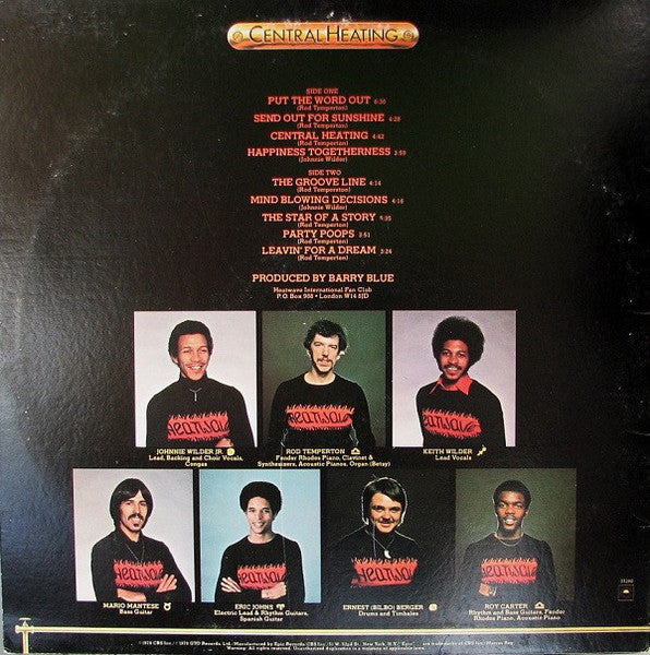 Heatwave – Central Heating (Pre-Owned Vinyl) Epic 1978