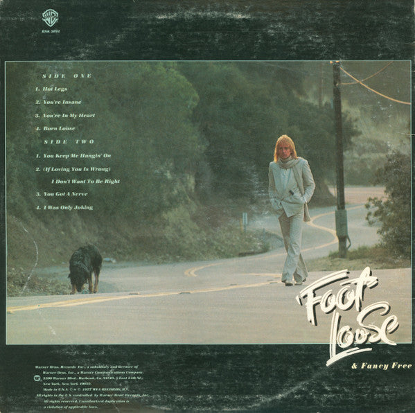 Rod Stewart – Foot Loose & Fancy Free (Pre-Owned Vinyl) Warner Bros. Records 1977