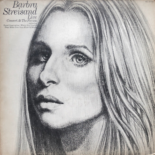 Barbra Streisand – Live Concert At The Forum ! NO POSTER ! (Pre-Owned
