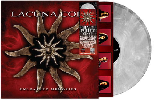 Lacuna Coil - Unleashed Memories !BENT CORNER! (Silver Streak Vinyl)