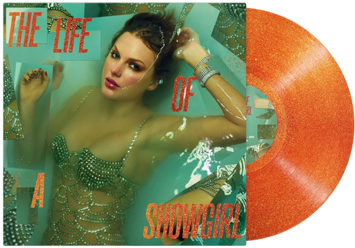 Taylor Swift - The Life Of A Showgirl (New Vinyl) Sweat And Vanilla Perfume Edition [Orange Glitter]