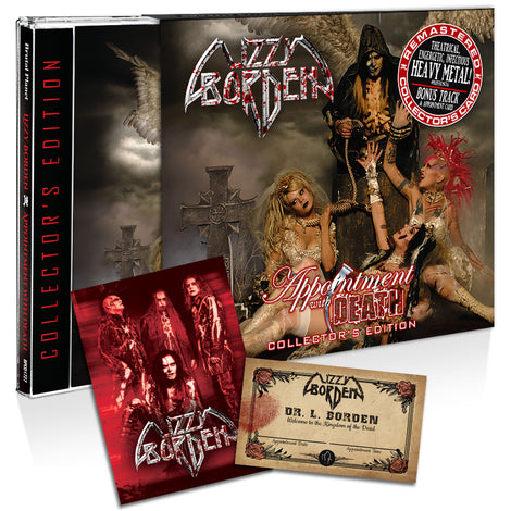 Lizzy Borden - Appointment With Death + 1 (Deluxe Collector's CD, 2025) Only 500 pressed - girdermusic.com