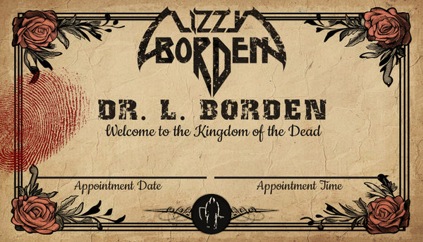 Lizzy Borden - Appointment With Death + 1 (Deluxe Collector's CD, 2025) Only 500 pressed - girdermusic.com