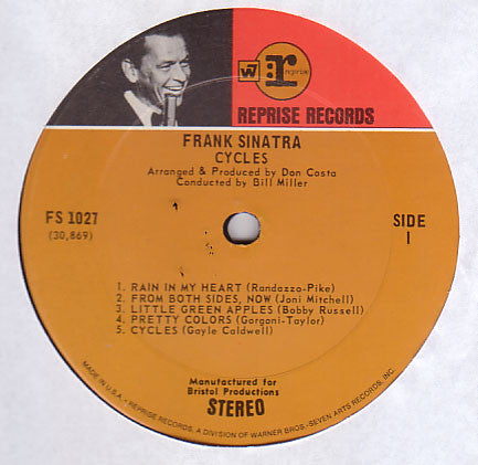 Frank Sinatra – Cycles (Pre-Owned Vinyl) Reprise Records 1968