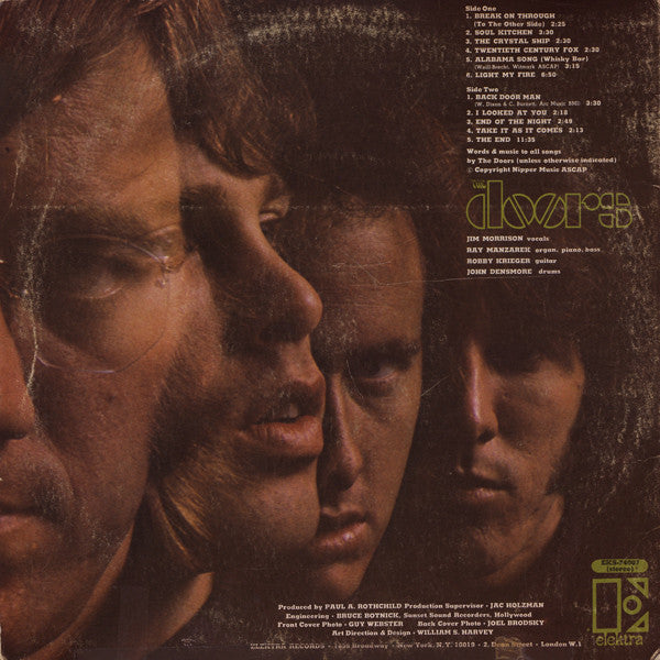 The Doors – The Doors (Pre-Owned Vinyl) Elektra 1967 - girdermusic.com