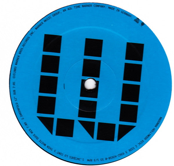 Madonna – Hollywood (Pre-Owned Vinyl) Maverick 2003