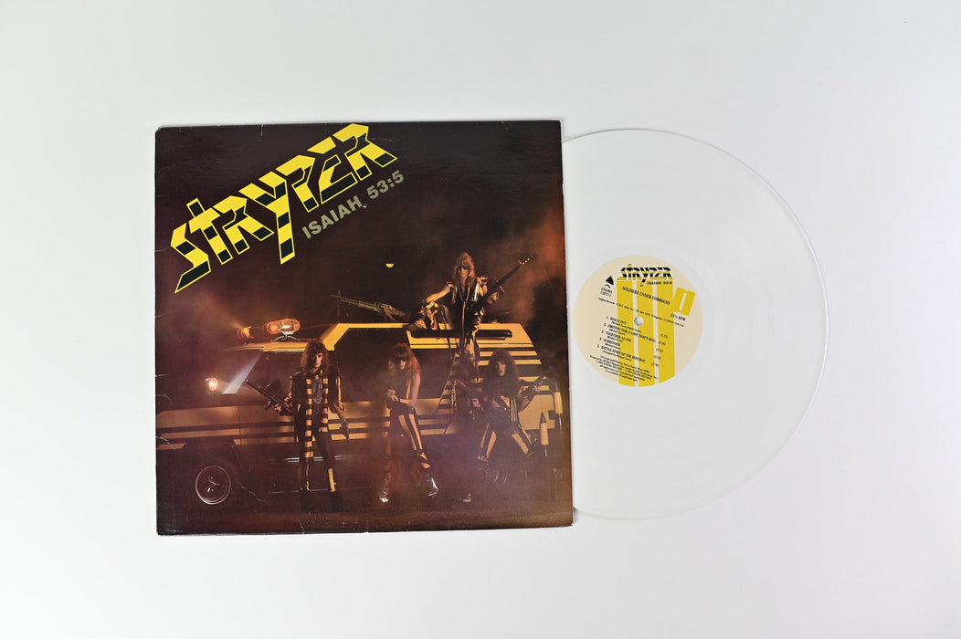 Stryper - Soldiers Under Command (Pre-Owned White Vinyl) Enigma 1986