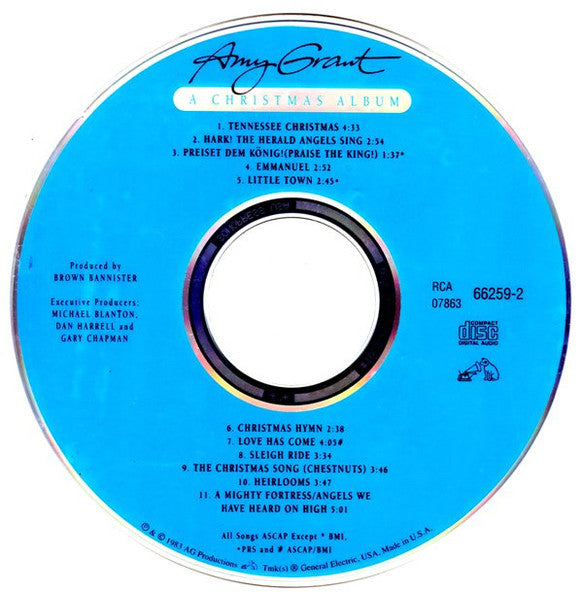 Amy Grant – A Christmas Album (Pre-Owned Vinyl)