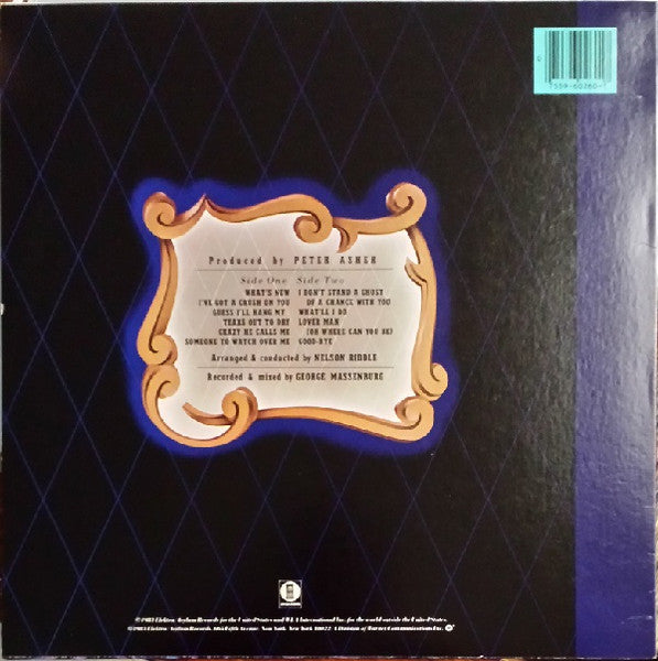 Linda Ronstadt & The Nelson Riddle Orchestra  – What's New(Pre-Owned Vinyl) Asylum Records 1983