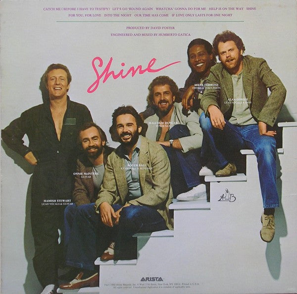 Average White Band – Shine (Pre-Owned Vinyl) Arista 1980