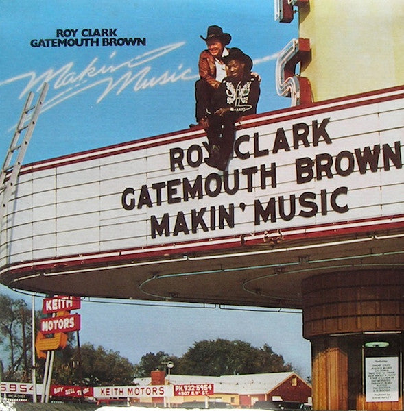 Roy Clark And Gatemouth Brown – Makin' Music (Pre-Owned Vinyl) MCA Records 1979