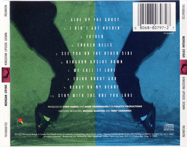 Morgan Cryar – Kingdom Upside Down (CD) 1990 Reunion