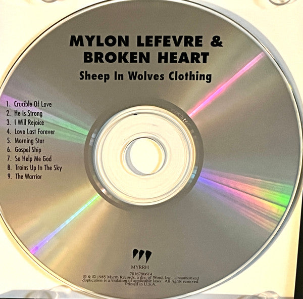 Mylon LeFevre & Broken Heart* – Sheep In Wolves Clothing (Pre-Owned CD) ORIGINAL FIRST PRESSING