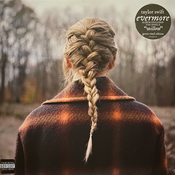 Taylor Swift – Evermore (Pre-Owned Translucent Green 2 x Vinyl) Republic Records 2021