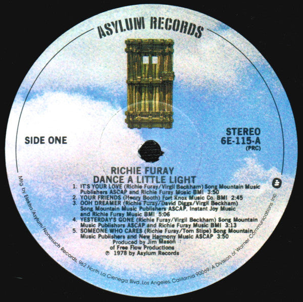 Richie Furay – Dance A Little Light (Pre-Owned Vinyl) Asylum Records 1978