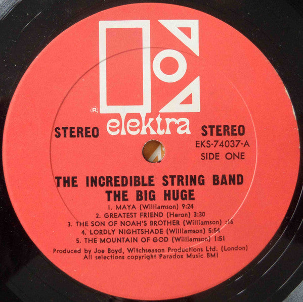 The Incredible String Band – The Big Huge (Pre-Owned Vinyl) Elektra 1969