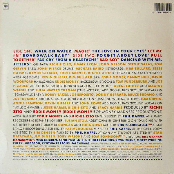 Eddie Money – Nothing To Lose (Pre-Owned Vinyl) Columbia 1988 - girdermusic.com