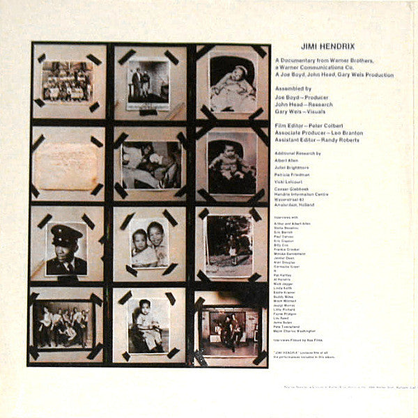Jimi Hendrix – Sound Track Recordings From The Film Jimi Hendrix (Pre-Owned 2 x Vinyl) - girdermusic.com