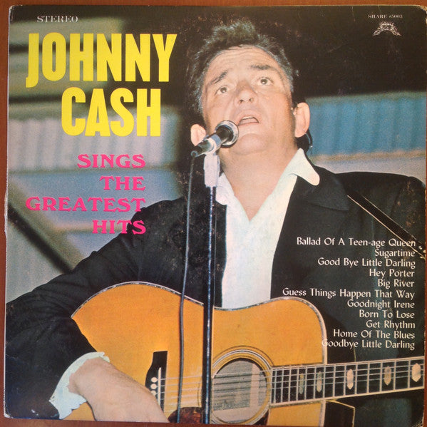 Johnny Cash – Sings The Greatest Hits (Pre-Owned Vinyl)