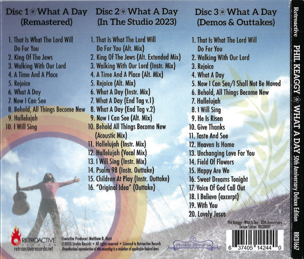 Phil Keaggy – What A Day: 50th Anniversary Deluxe Edition - (Pre-Owned CD)