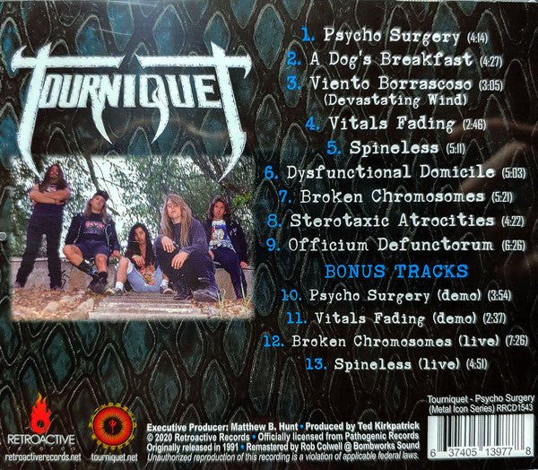Tourniquet – Psycho Surgery - (Pre-Owned CD)