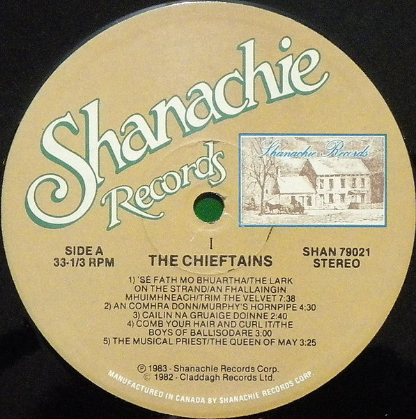The Chieftains – The Chieftains (Pre-Owned Vinyl) Shanachie 1982