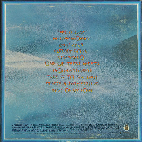 Eagles – Their Greatest Hits 1971-1975 (Pre-Owned Vinyl) Asylum Records 1976