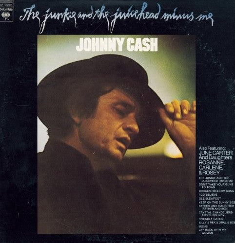 Johnny Cash Featuring: June Carter And Daughters Rosanne, Carlene & Rosey – The Junkie And The Juicehead Minus Me(Pre-Owned Vinyl) (Copy)