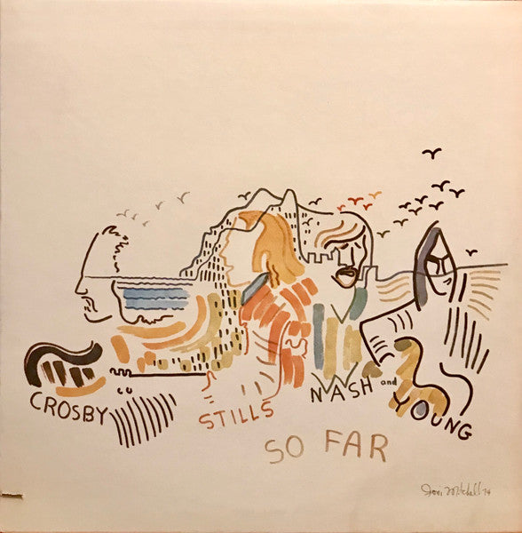 Crosby, Stills, Nash & Young – So Far (Pre-Owned Vinyl) Atlantic 1974