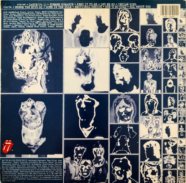 The Rolling Stones – Emotional Rescue (Pre-Owned Vinyl) Rolling Stones Records 1986 - girdermusic.com