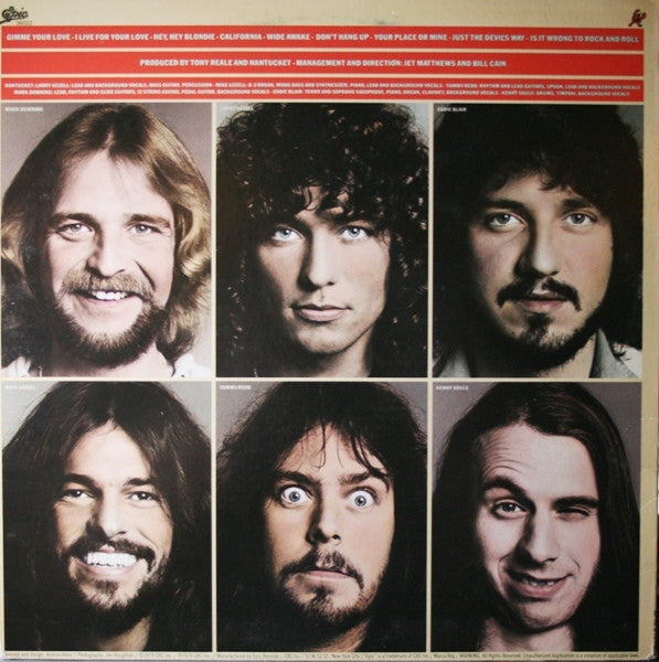 Nantucket – Your Face Or Mine? (Pre-Owned Vinyl) Epic 1979