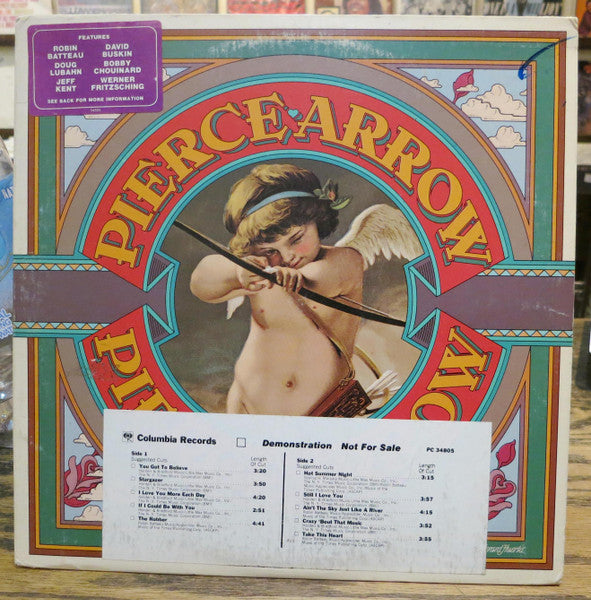 Pierce Arrow – Pierce Arrow (Pre-Owned PROMO Vinyl) Columbia 1977