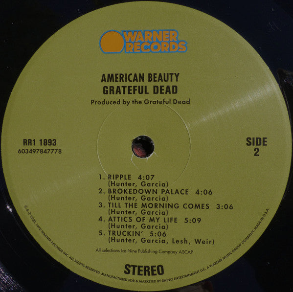 Grateful Dead – American Beauty (New Vinyl)