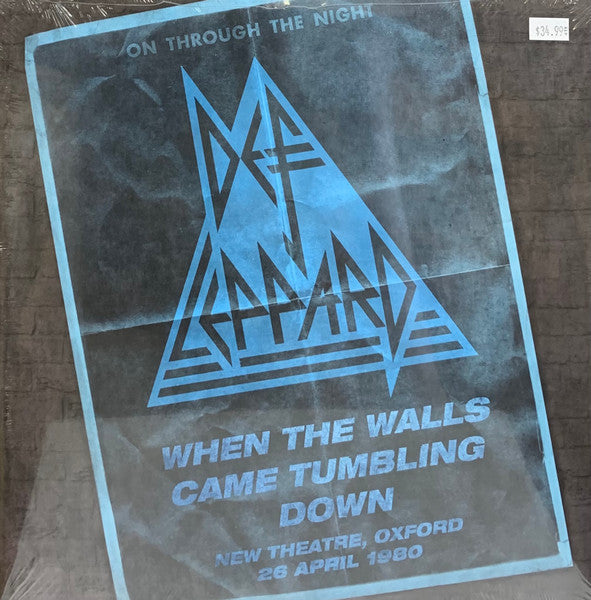 Def Leppard – When The Walls Came Tumbling Down (New Theatre, Oxford - 26 April 1980) (New 2 x Vinyl)