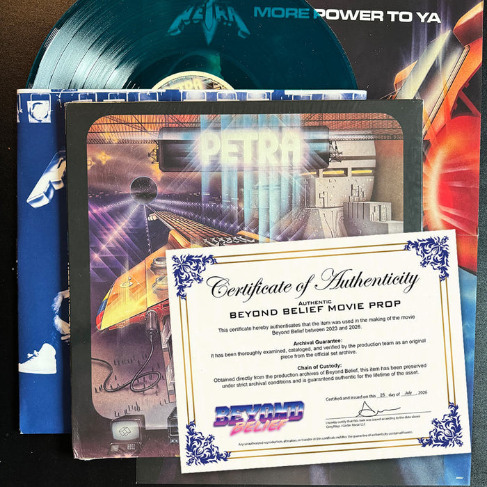 PETRA - More Power To Ya (Vinyl) MOVIE PROP - [Beyond Belief] w/COA