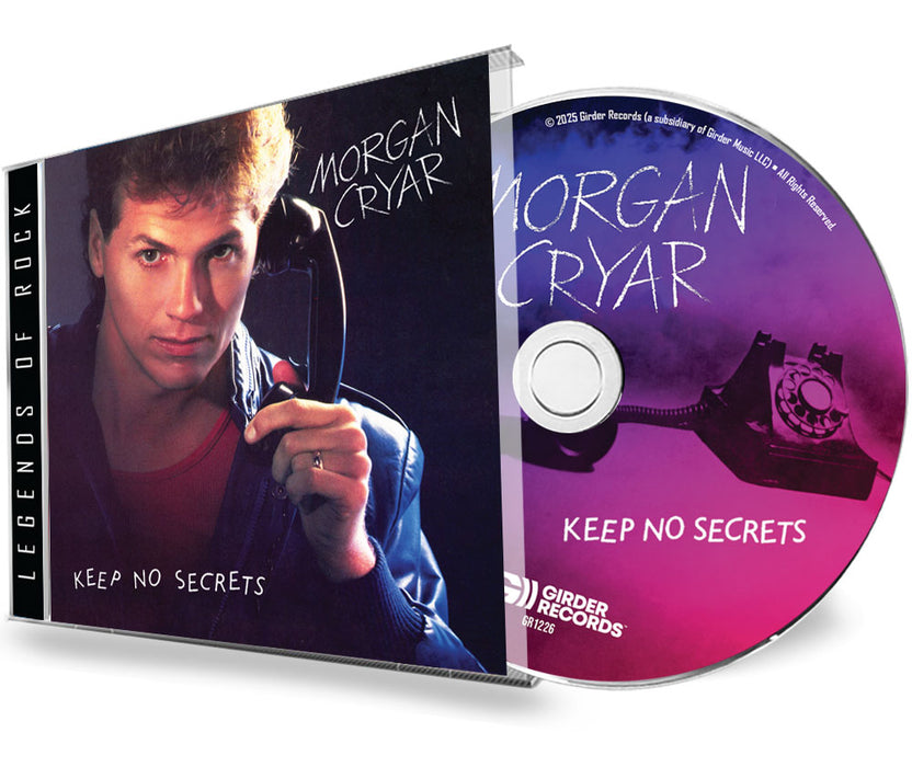 AUTOGRAPHED!! Morgan Cryar - Keep No Secrets (CD) 2025 Remastered