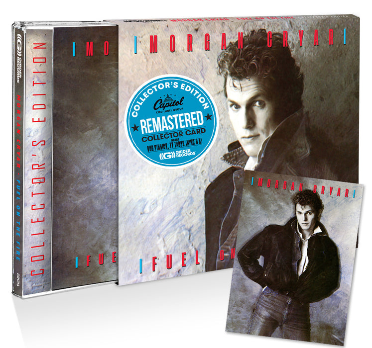 MORGAN  CRYAR FUEL ON THE FIRE (Remastered Collector's Edition CD) 8 Page Booklet, Sleeve & LTD Collector Card